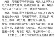 掩饰隐瞒罪2024年处罚标准,2024年掩饰隐瞒犯罪所得罪处罚标准详解