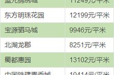 成都各区房价排名,揭秘热点区域房价走势